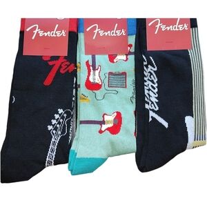 3-Pair of Fender Socks